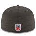 Men's Philadelphia Eagles New Era Black 2018 NFL Sideline Home Official 59FIFTY Fitted Hat 3058345